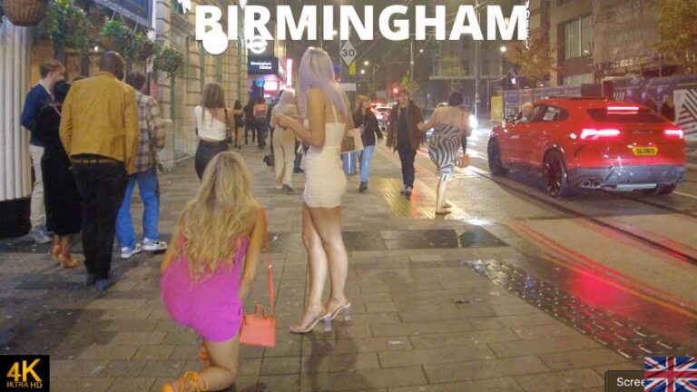 Birmingham UK Walking Tour 2022 – Broad Street