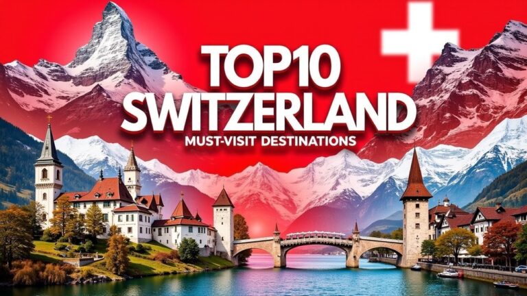 Top 10 Must-Visit Places in Switzerland 🌄 | Your Ultimate Travel Guide #switzerland #travelguide
