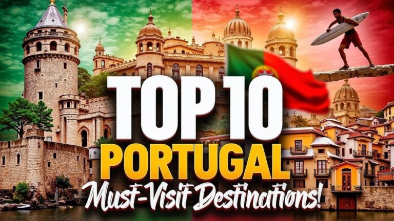 Top 10 Must-Visit Places in Portugal 🇵🇹 | Your Ultimate Travel Guide! #portugal #travelguide