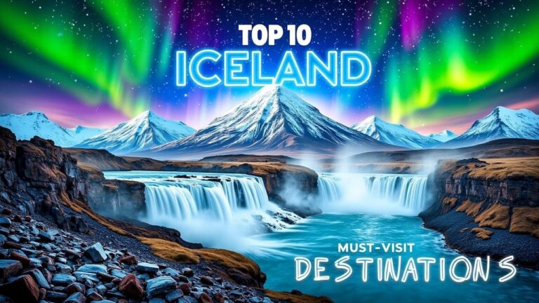 Top 10 Places to Visit in Iceland 🌋 | Land of Fire & Ice Adventure! #iceland #travelguide