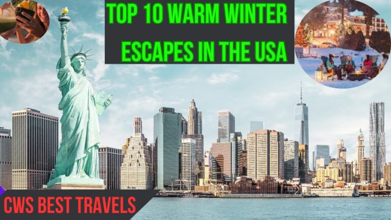 Top 10 Warm Winter Escapes in the USA 🌴❄️