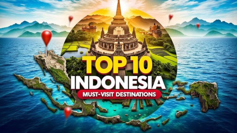 Top 10 Breathtaking Places to Visit in Indonesia 🇮🇩 | Travel Paradise Revealed!
