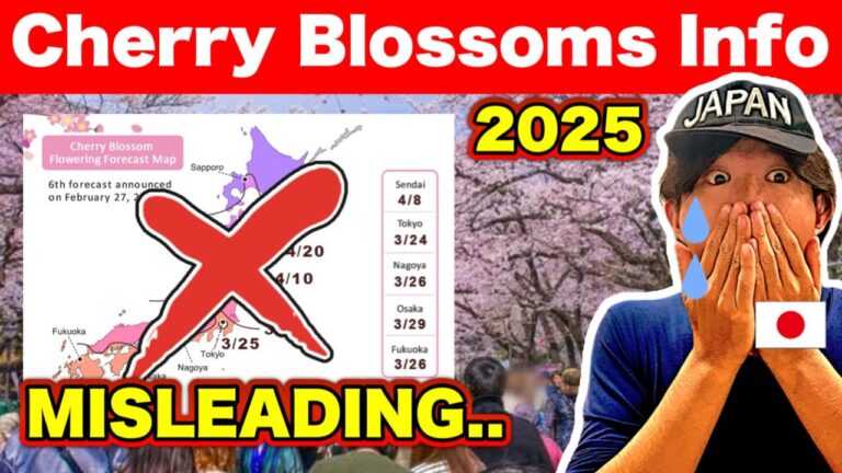 Spring Travel Tips – Japan's Cherry blossom Updates 2025 | Bets Day, Best Spots | Sakura in Japan
