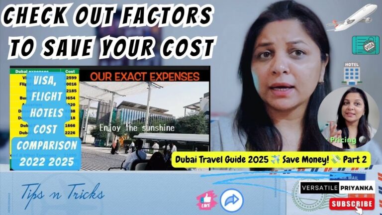 Dubai Budget Travel Tips✈️| Dubai Itinerary 7 Days Budget 2025 |  | Budget Comparison Part 2