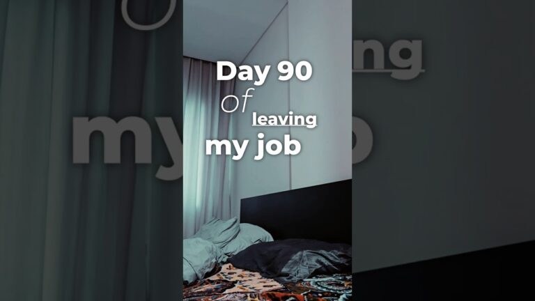 I Quit My Job…Here’s Why