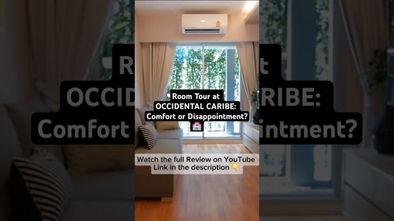 Room Tour at Occidental Caribe: Comfort or Disappointment? 🏨