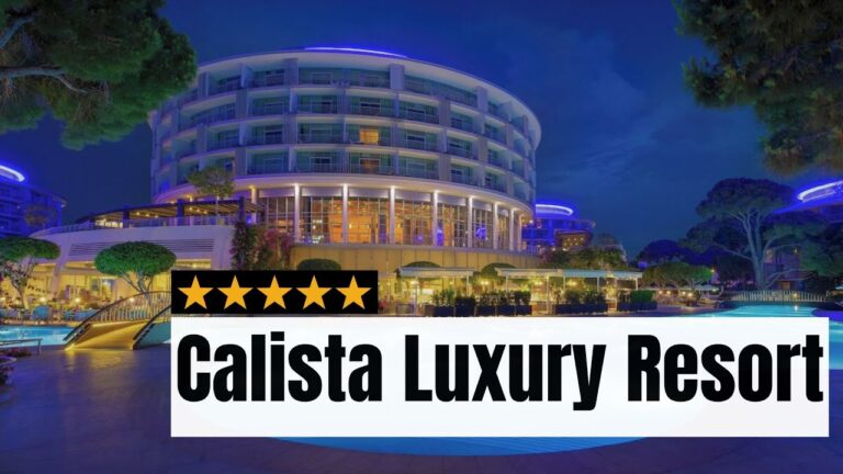 Calista Luxury Resort Belek Hotel in Turkey | Review