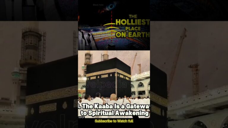 Miracles of The Kaaba #facts #travelpediaguide #kaaba #mecca #makkah #hiddengems #rareplaces #travel