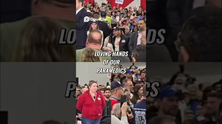 Heroic Nurse Saves Life at a Pierre Poilievre Rally #canadafirst #conservatives #pierrepoilievre