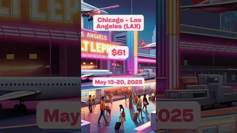 Cheap Flights from Chicago #shorts