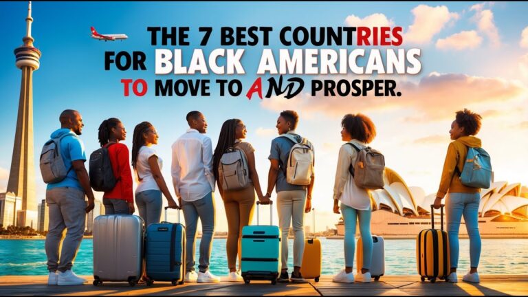 7 Dream Countries Where Black Americans Are Living Their BEST Life!