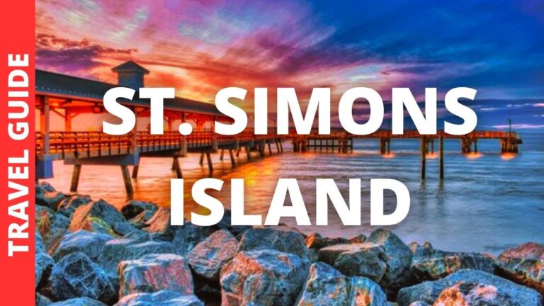 St. Simons Island Georgia Travel Guide: 20 BEST Things To Do In St Simons Island GA