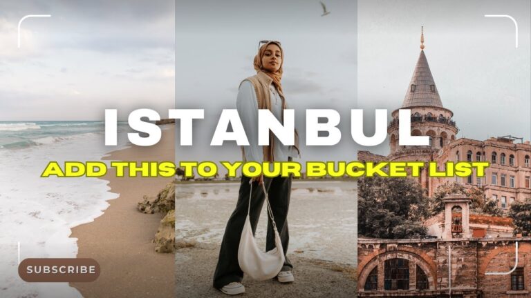 Why Istanbul Should Be on Your Bucket List – Travel Video