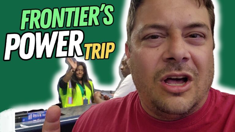Frontier Airline Employee Made Me Miss My Flight