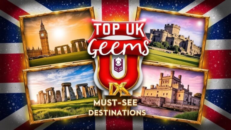 The Ultimate 10 Places to Visit in the UK 🇬🇧 | Stunning Destinations You Can’t Miss!