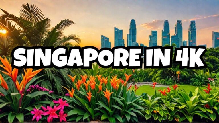 Wonders Of Singapore 4k |Garden Of Singapore | Exotic Vacation Singapore-Ultimate Travel Guide