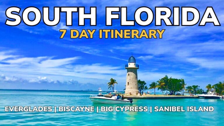Our EPIC South Florida Road Trip: Biscayne, Everglades, Big Cypress & Sanibel!