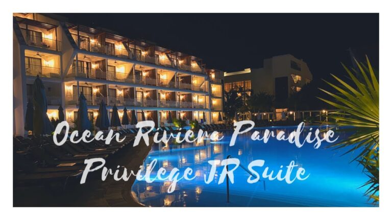 🇲🇽Ocean Riviera Paradise -Privilege JR Suite Garden View Room Tour in 4K