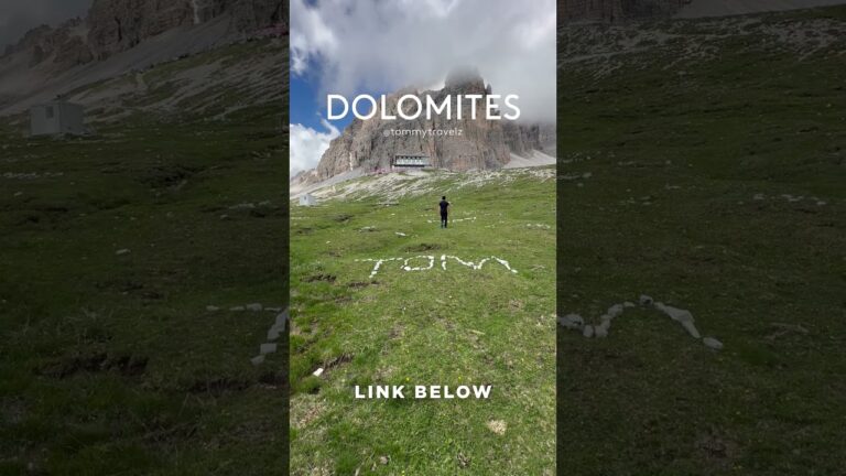#travel #dolomites #dolomiti #italy #travelitaly #lakecomo #Italia #Amalfi #positano #italianalps