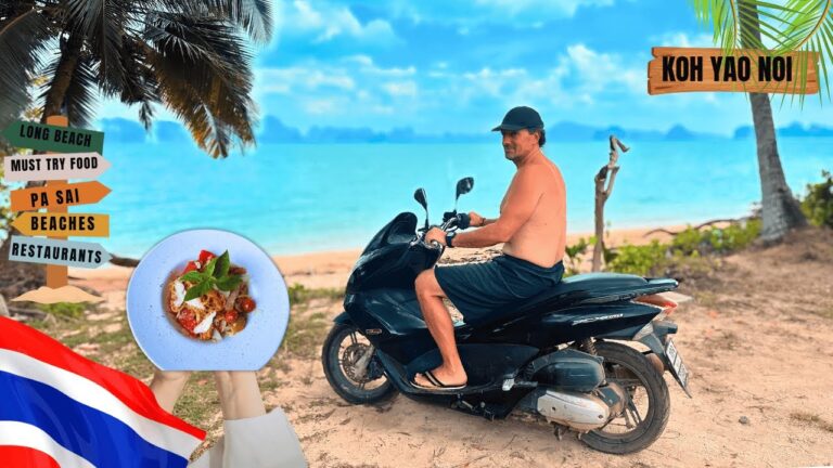 Discover Koh Yao Noi Island 🇹🇭 Best Beaches & Must-Try Food