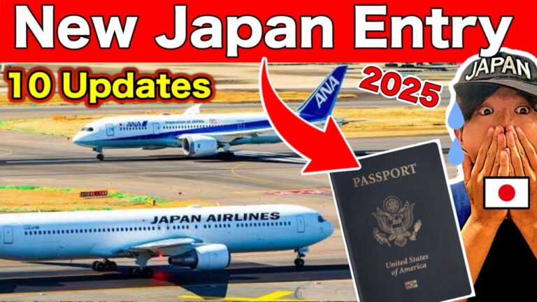 Updated Japan Entry Rules : 10 New Things to Know Before Arriving in Japan | New Airport Rules 2025