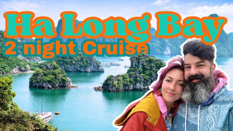 Our 3 Day Ha Long Bay Cruise: ITINERARY, Budget & When to Find CLEAR SKIES!