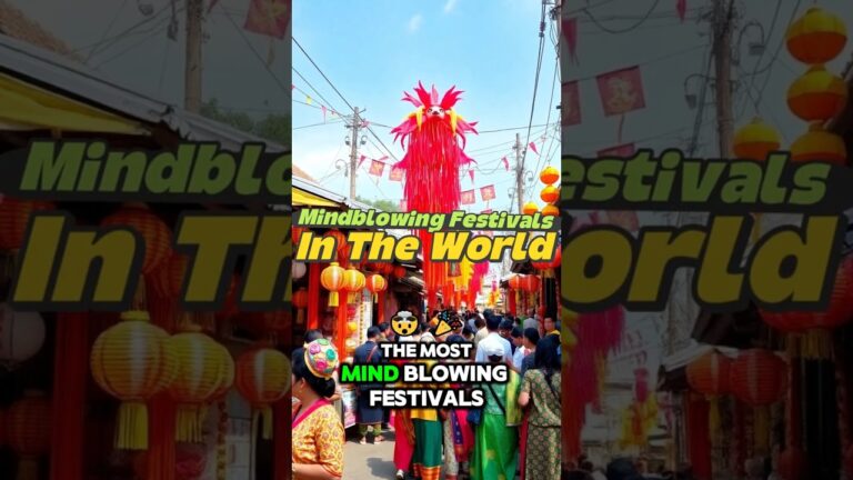 Mindblowing Festivals In The World | Travel