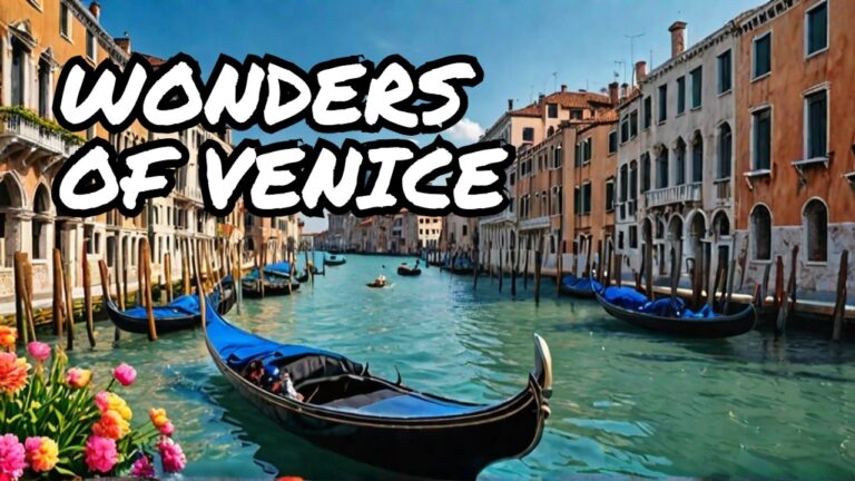 Venice Sightseeing: Amazing Places on Our Planet |Venice in 4K 🇮🇹✨