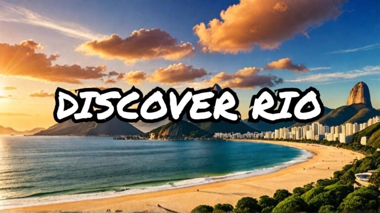 Amazing Places on Our Planet – Rio de Janeiro: Where Nature Meets Urban Wonder |Aerial View 🌎🏖️