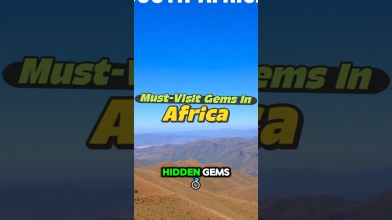 Must Visit Gems In Africa | Travel