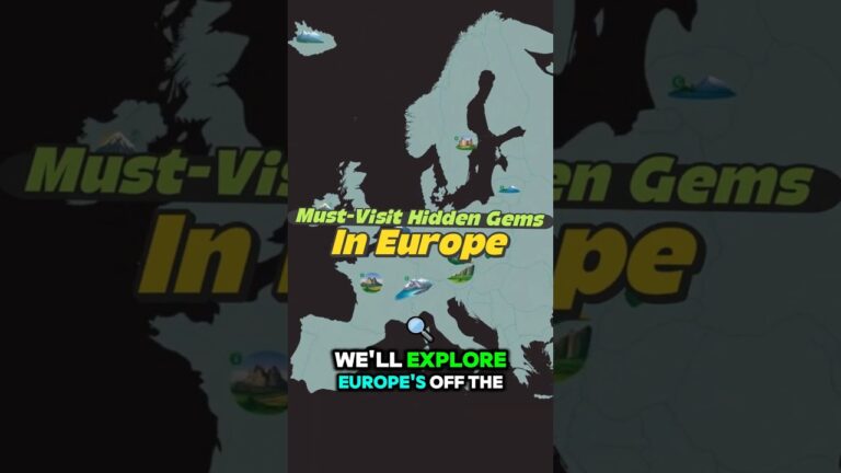 Must Visit Hidden Gems In Europe | Travel
