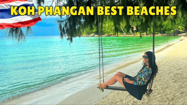 We Explored Every Single Beach on Koh Phangan 🇹🇭 The Ultimate Beach Adventure  (Part 1)