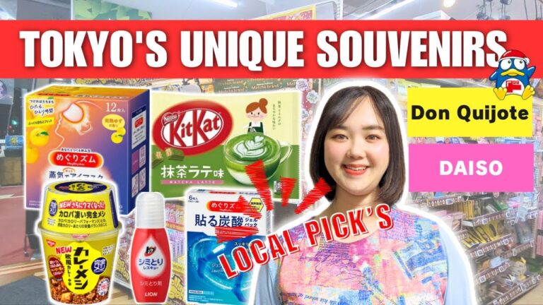 TOP 20 Tokyo Souvenirs to Buy (Daiso / Donki)