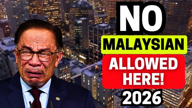 New Statistics Shows 21 Countries Where MALAYSIANS Are Not Allowed in 2025/2026