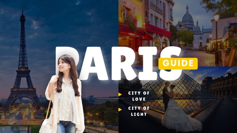 Paris Vacation Travel Guide 🇫🇷 | Explore the City of Light with Imam