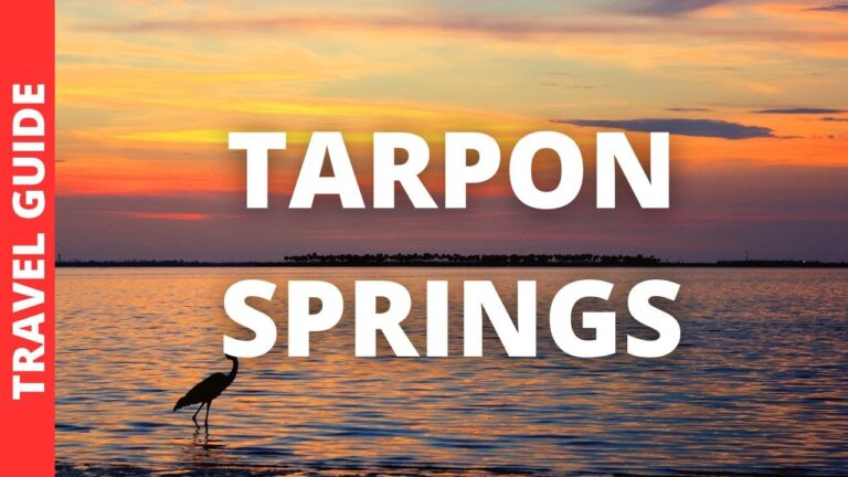 Tarpon Springs Florida Travel Guide: 16 BEST Things To Do In Tarpon Springs FL