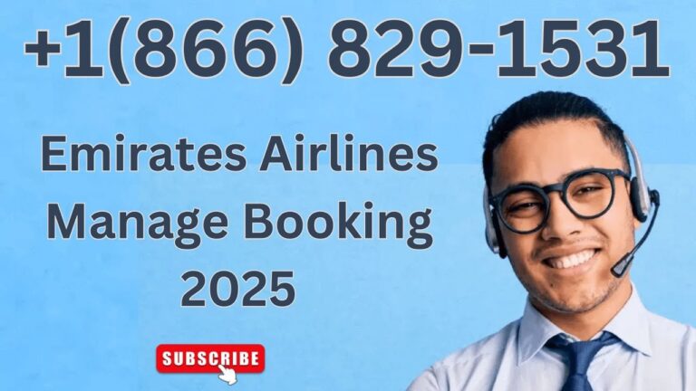Emirates  Airlines Manage Booking: Call (866)829-1531 to ChangeEmirates  Airlines Flights (EASY!)