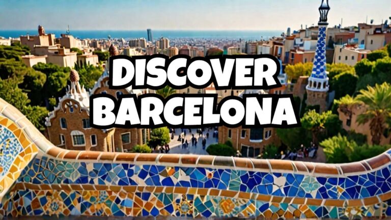 🌍 Discover the Most Beautiful Places in Barcelona in Stunning 4K! 🇪🇸