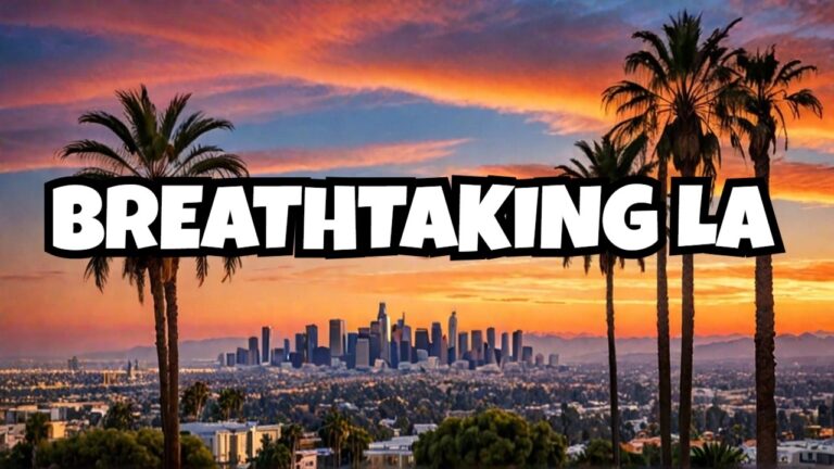 🌴 Breathtaking Los Angeles: Discover the Magic of LA in 4K! 🇺🇸 |Amazing City Spots |Hidden Places |