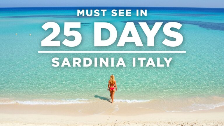 Must See in 25 Days in Sardinia (Sardegna) – Italy Travel Guide@tommytravelz