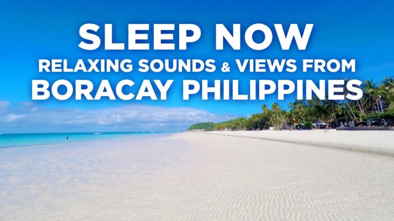 Sleep Now with Relaxing Sounds and Views from Boracay Philippines @tommytravelz