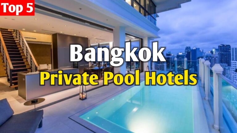 Top 5 Hotels in Bangkok with Private Pools 🏝️ | Luxury Stays for Couples & Families