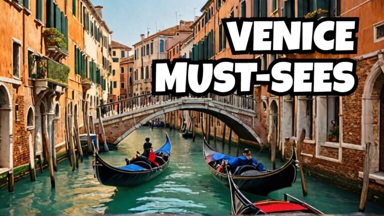 10 Venice Attractions You Can't Miss This Year! Travel Guide: Most Beautiful Places to Visit! 🇮🇹✨