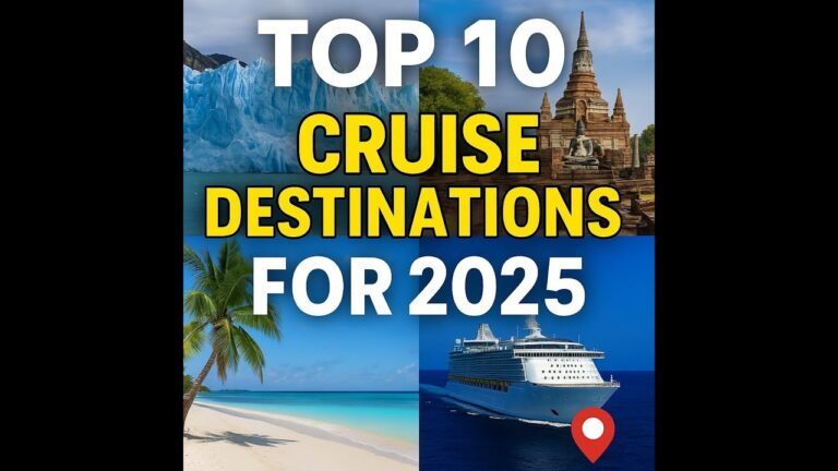Discover 2025’s top 10 cruise destinations for unforgettable adventures across the globe!🚢🌍