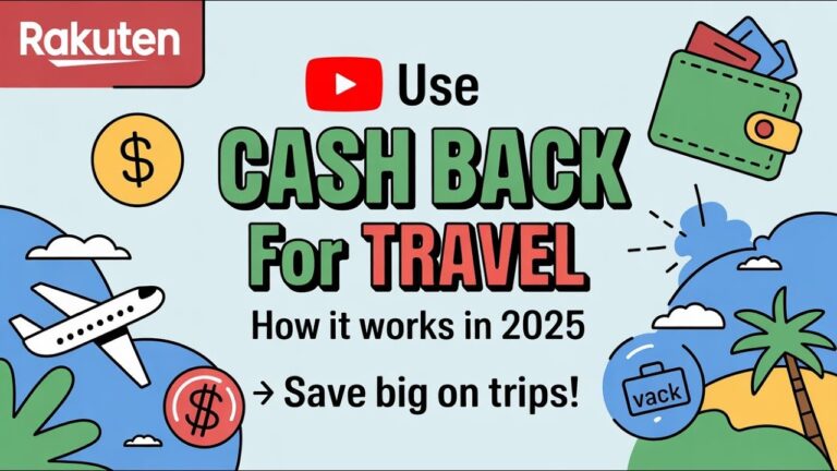 💸 How To Use Rakuten Cash Back For Travel (2025) | Step-by-Step Guide ✈️