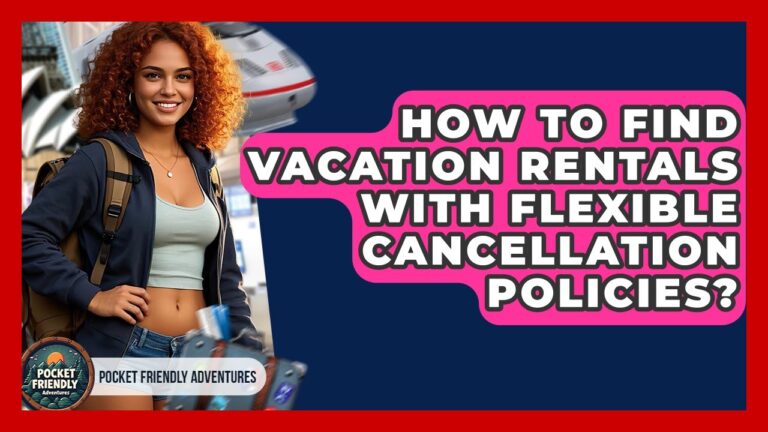 How To Find Vacation Rentals With Flexible Cancellation Policies? – Pocket Friendly Adventures