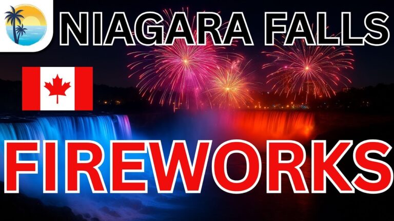 Niagara Falls Canada Fireworks