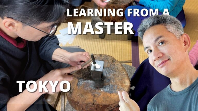 We made Silver Spoons With a Japanese Master Craftsman