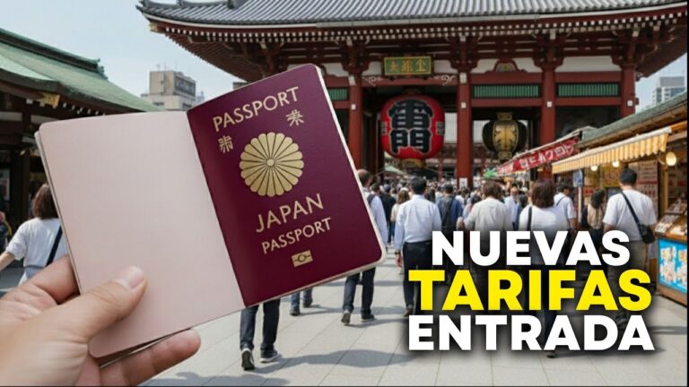 7 cambios IMPORTANTES para turistas en la entrada a Japón en 2025