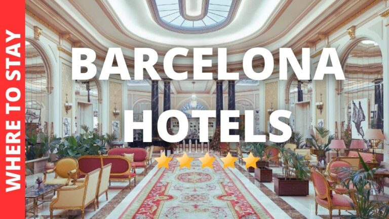 10 BEST Hotels in Barcelona Spain & Where to Stay in Barcelona